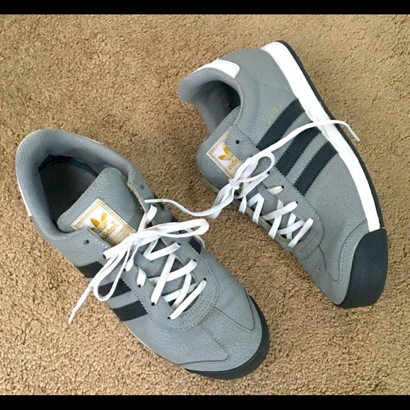 adidas Shoes - adidas Gray and Black Women's Sneakers